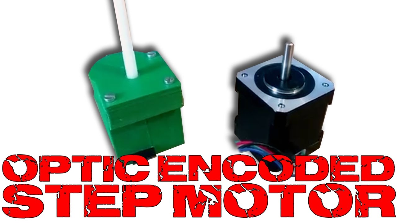 Build an optic encoded HIGH precision step motor