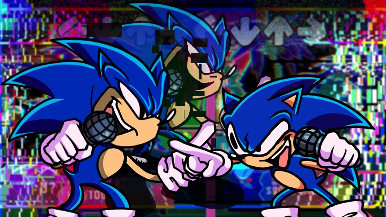 Old VS New Sonic (Manual Blast) - Friday Night Funkin