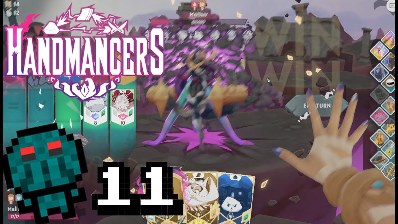 CthulhuToo играет в Handmancers 11 - Уклонение и оглушение