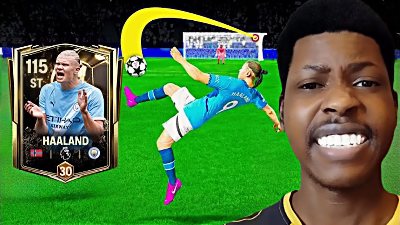 Ballon d'or Haaland is a goal Machine in FC Mobile I promise🤞| Gameplay & Card Review 