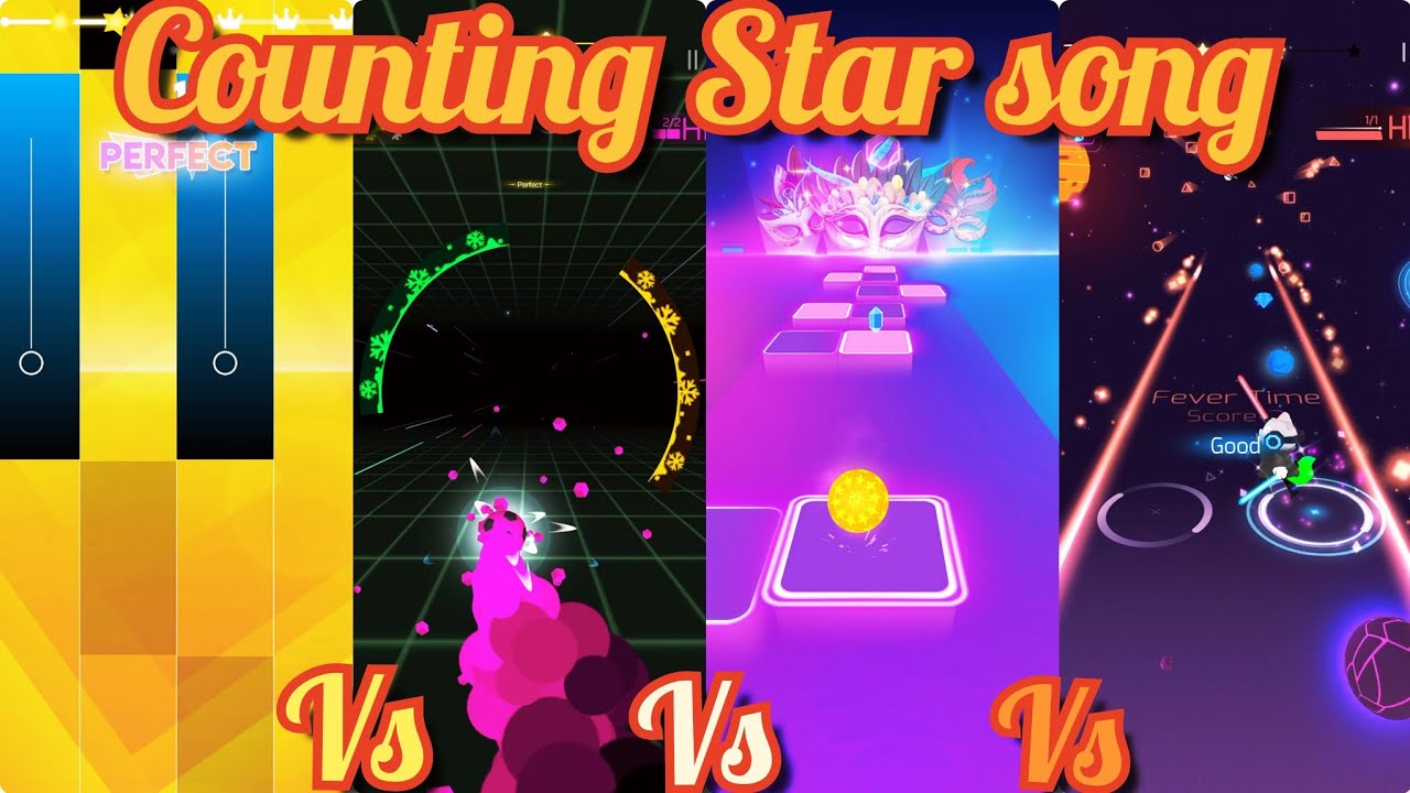 Counting Star - || Magic Tiles|| Smash Color|| Tiles hop || Sonic Cat||