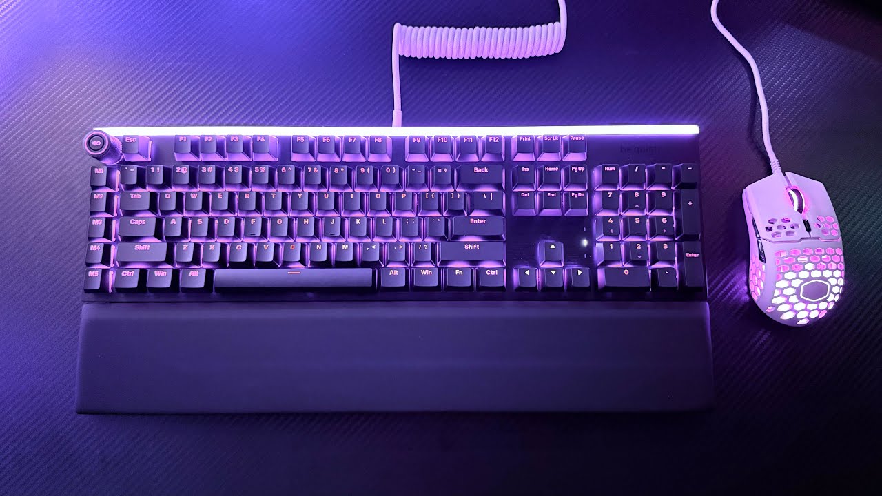 be quiet! Light Mount Silent Mechanical Linear/Tactile Keyboard 
