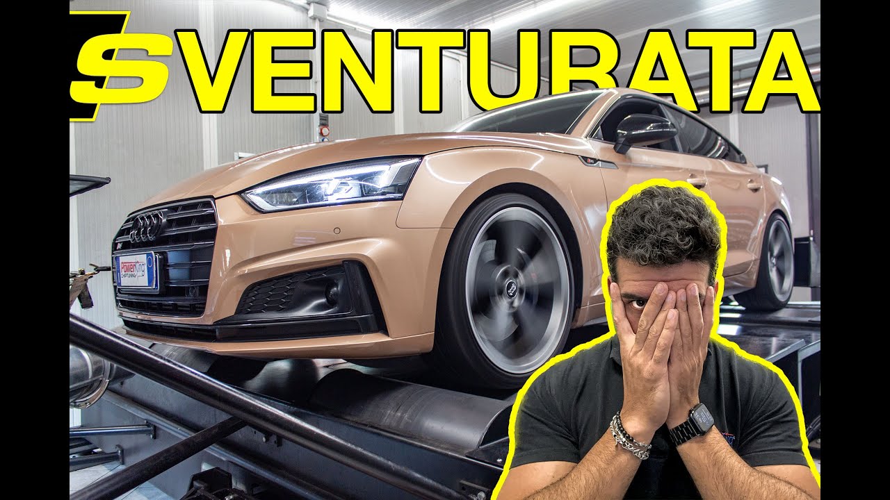 AUDI S5 QUASI ROVINATA CON UNA TRAGICA ELABORAZIONE STAGE2  😭😭😭