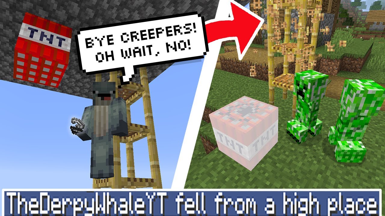Instant Regret TNT FAIL & Amazing Builds | Daily Dose of Minecraft