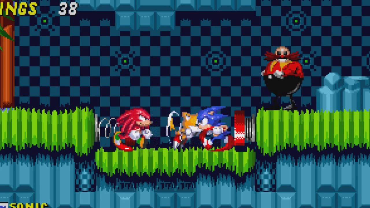 Original Sonic Game Vs Sprite Animation !