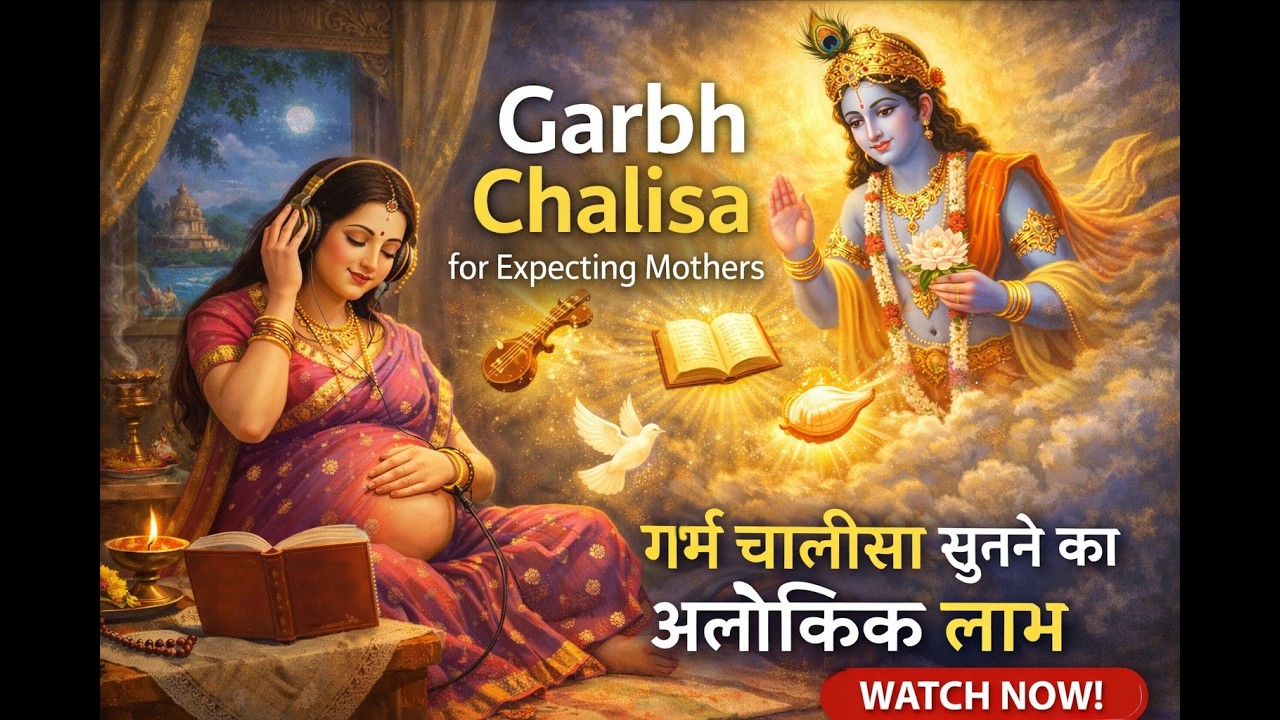संपूर्ण गर्भ चालीसा | Garbh Chalisa for Healthy Baby 👶 | Pregnant Mothers Must Listen