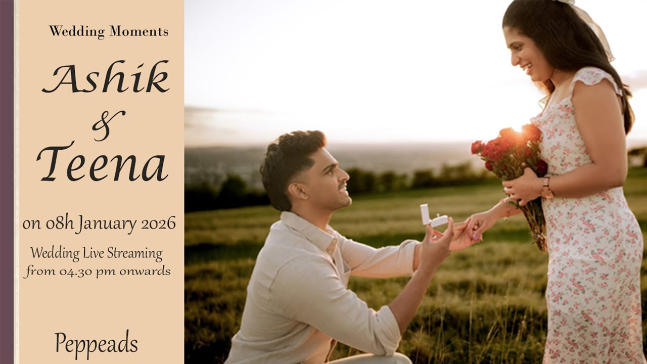 WEDDING CEREMONY OF ASHIK & TEENA |