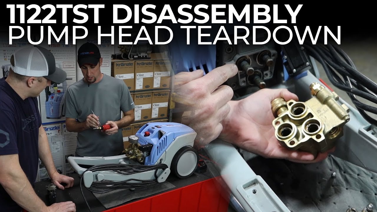 Kranzle 1122TST Maintenance Deep Dive: Pump Head Teardown