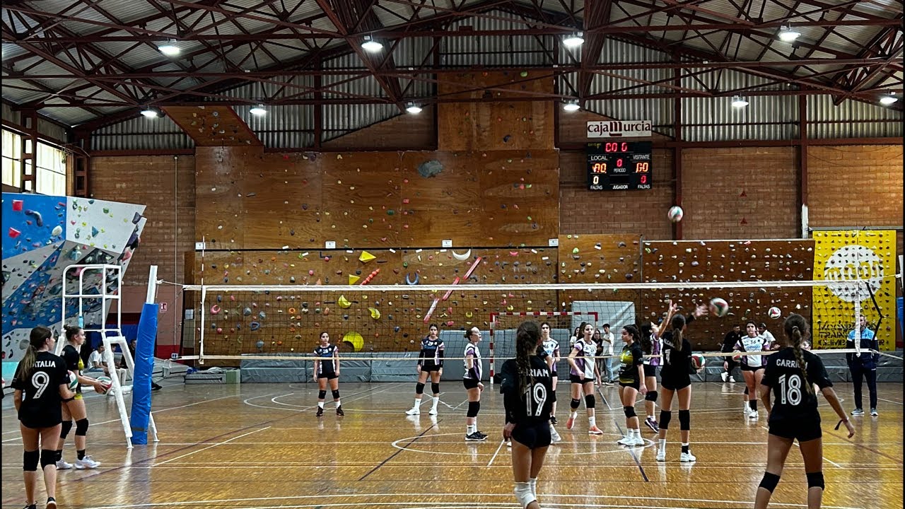 CVP CARTAGENA ROJO VS CV CARAVACA cadete femenino