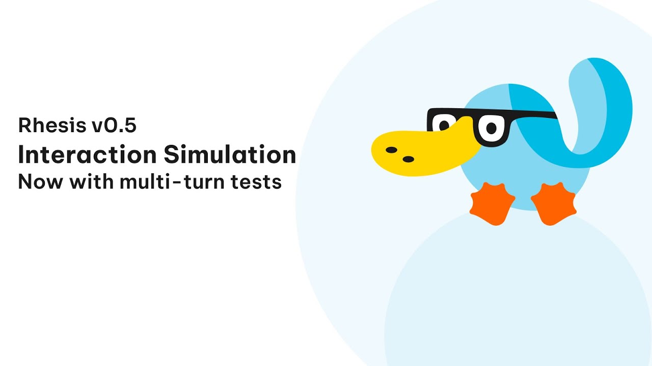 Simulate Interactions, Not Just Prompts | Multi-Turn Testing in Rhesis v0.5