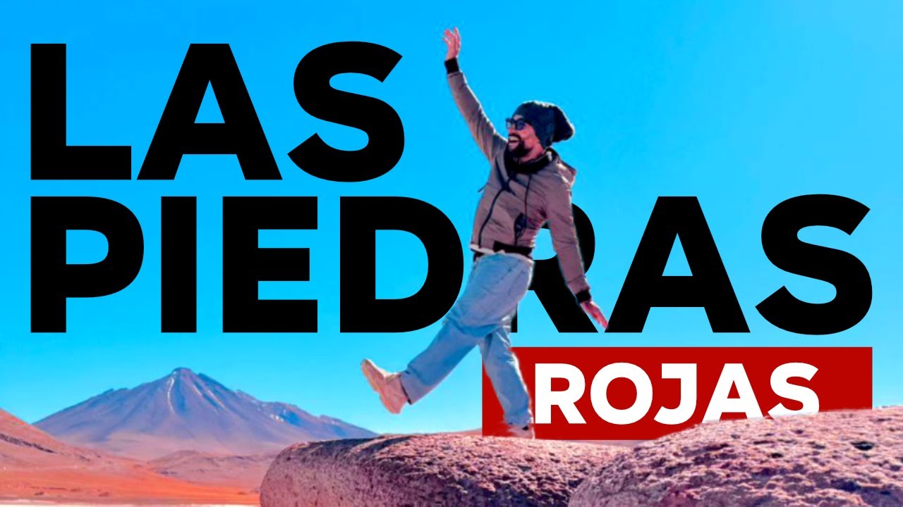 Piedras Rojas + Lagunas altiplânicas no DESERTO DO ATACAMA, no CHILE.