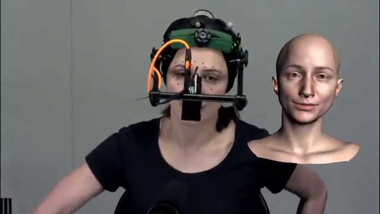 Facial capture with no-cost head pose during audio recording (playblast)