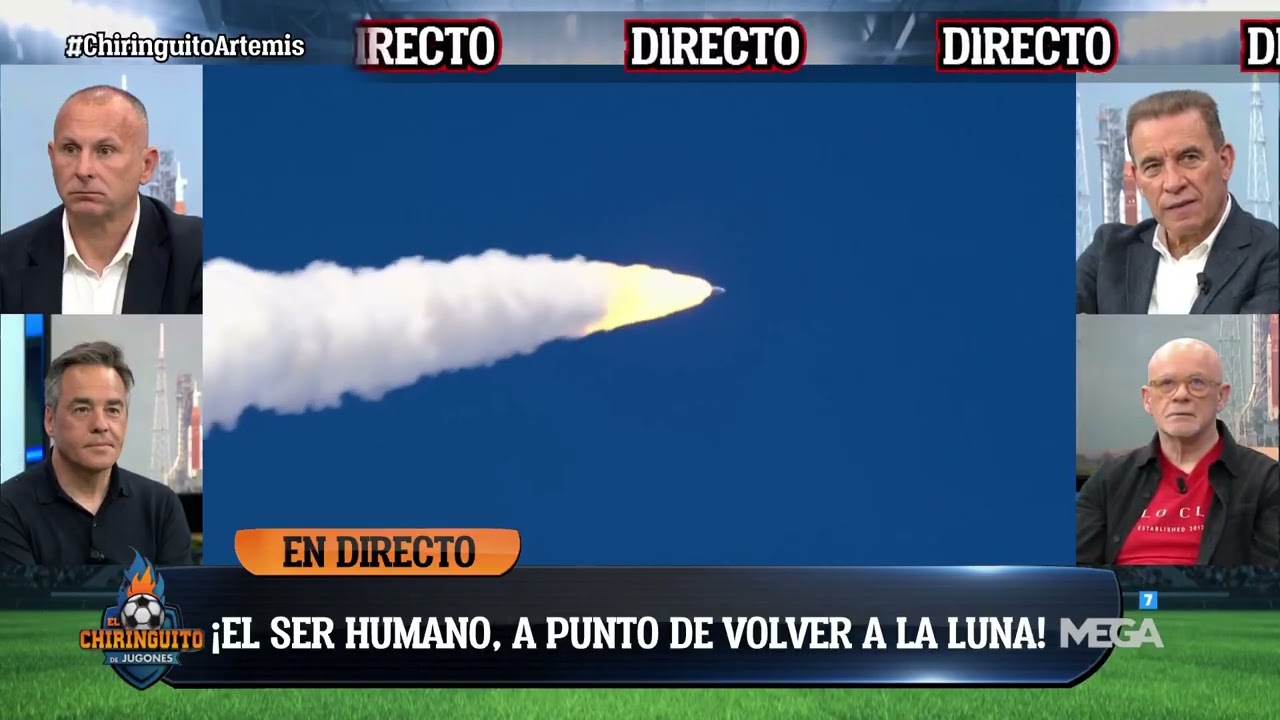 🤩 &iexcl;As&iacute; hemos vivido el DESPEGUE del ARTEMIS II en El Chiringuito!
