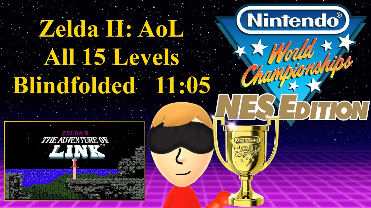 [Blindfolded] Speedrun (World Record): NWC NES Edition | Zelda II [