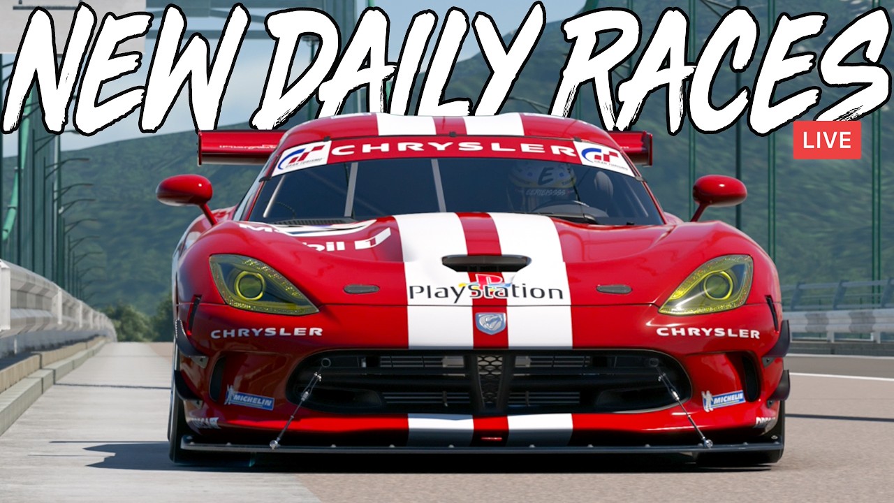 🔴LIVE - Gran Turismo 7: New Daily Races