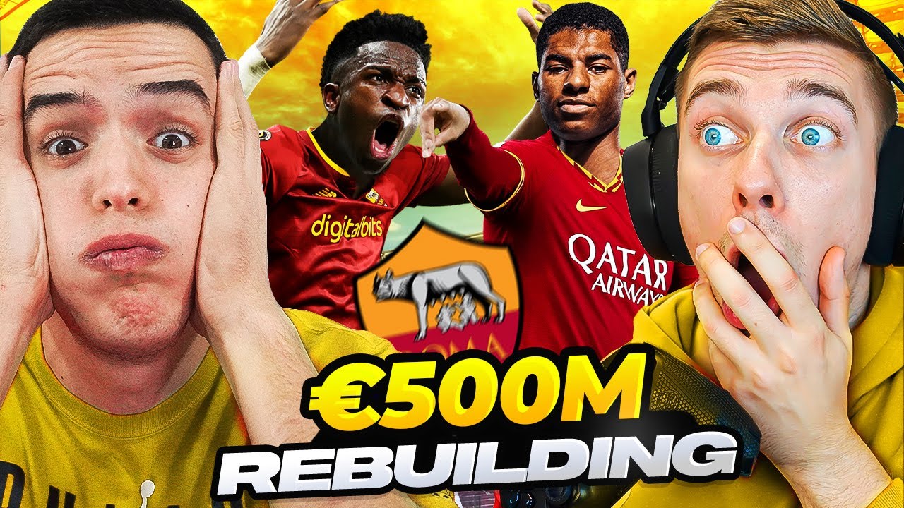 SLOŽILI SMO VRHUNSKE EKIPE U VELIKOM €500M REBUILDINGU ROME SA IDZOM ! FIFA 23