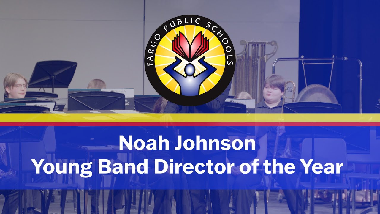 Noah Johnson Young Band Director of the Year