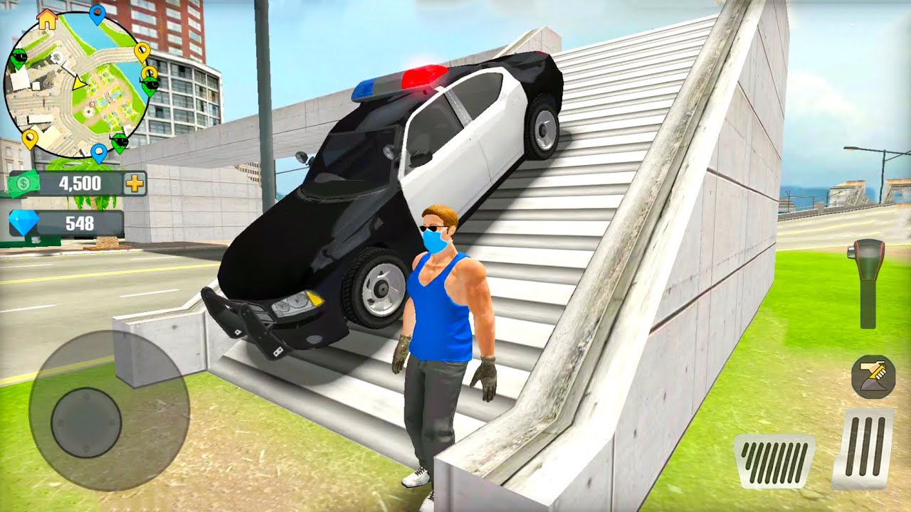 Police Car Drive Simulator - Go To Town 6 Open City #14 - Android Gameplay