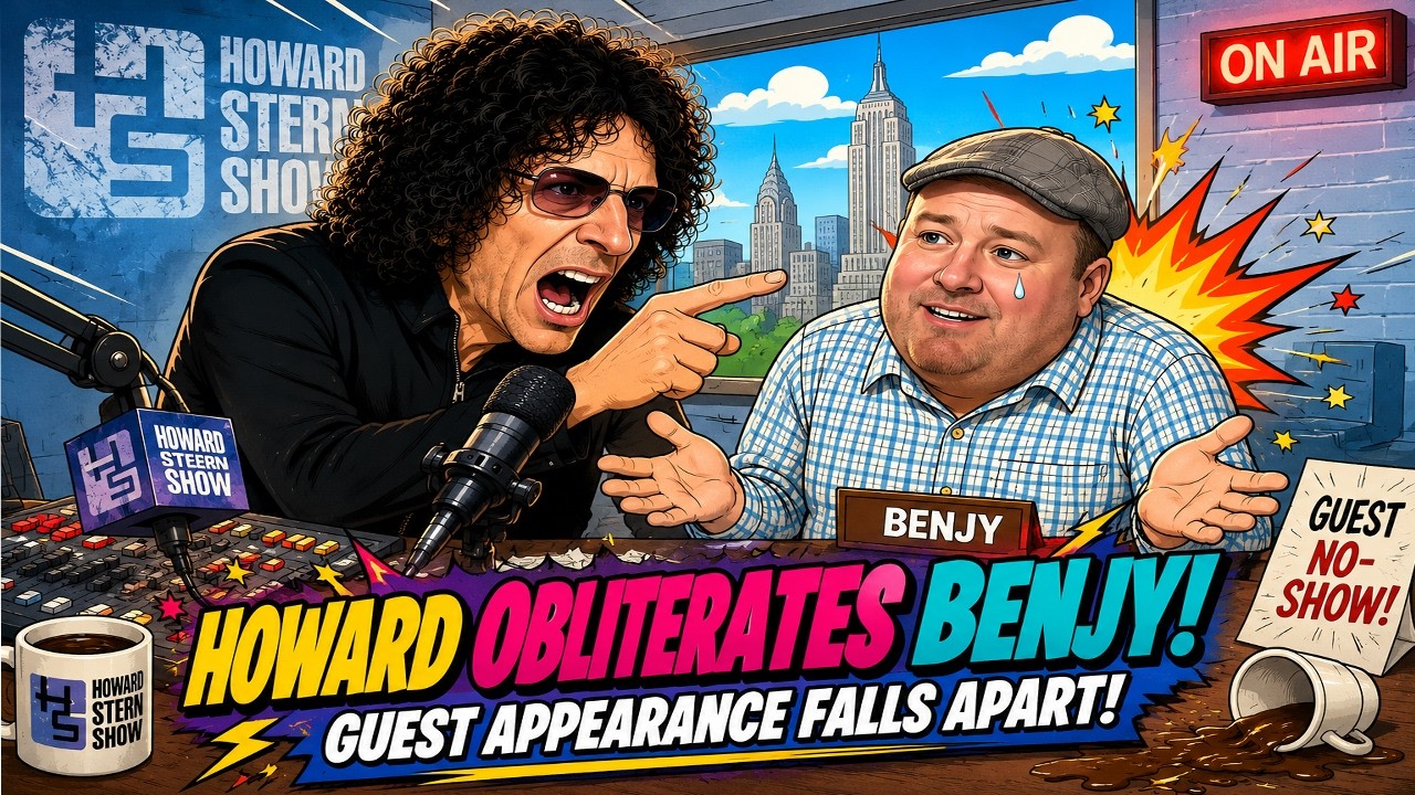 Howard Stern DESTROYS Benjy as Another Guest Appearance Falls Apart 🤣💥 - Howard Stern Show Gold 2026