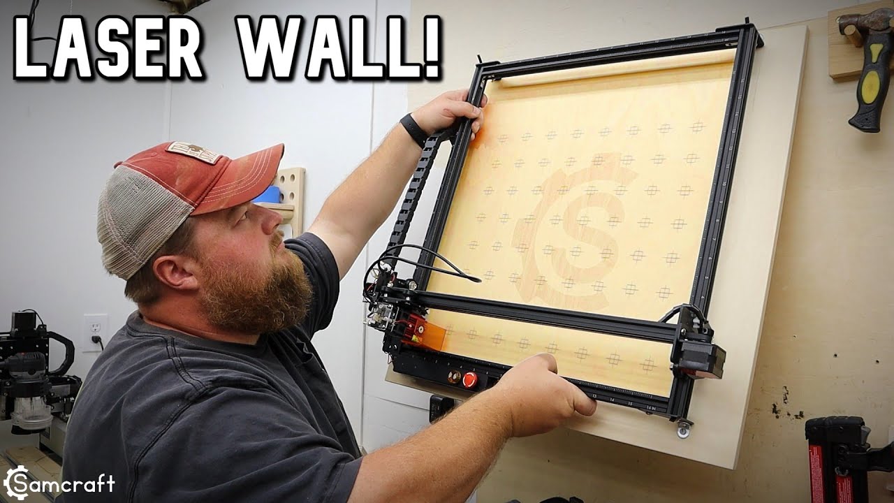 WALL MOUNTED LASER ENGRAVER!