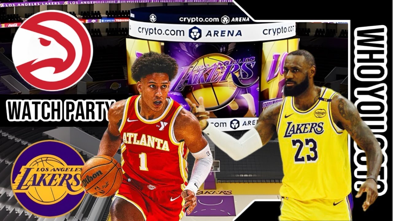 Atlanta Hawks vs LA Lakers | Live Play by Play Stream | 