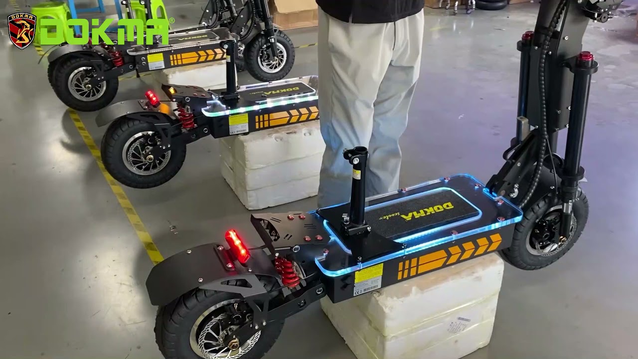 Dokma's long-awaited rocket scooter came out