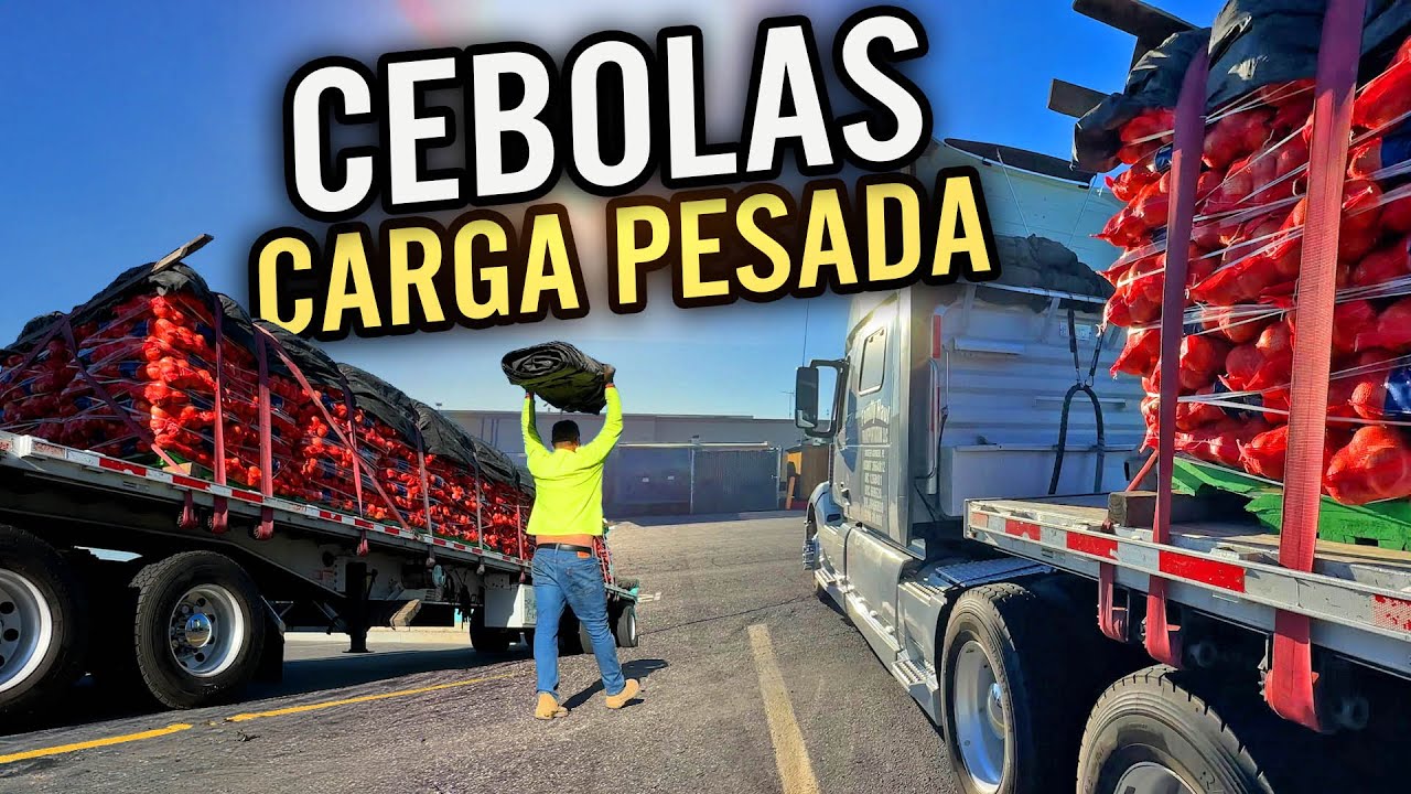 DEU RUIM 😡 A CARGA DE CEBOLA PESOU MUITO 😰