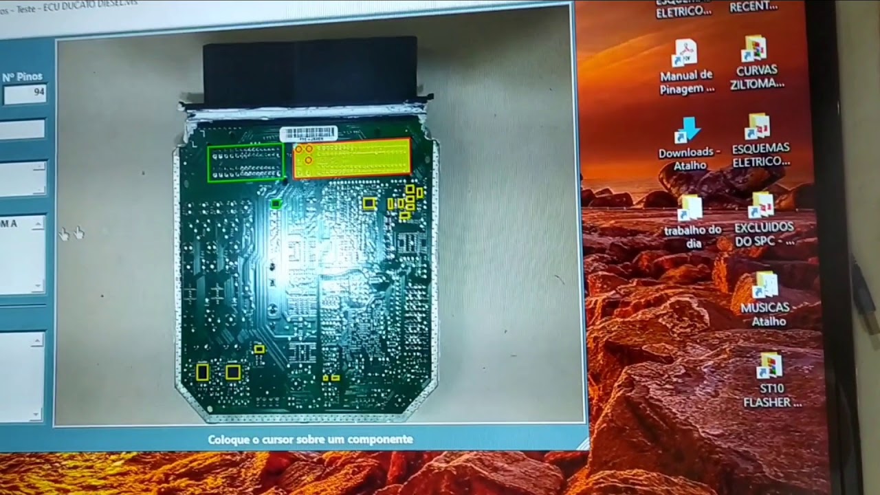 Injeção eletrônica - Reparo da placa de comando de uma DUCATO 2.3 2012