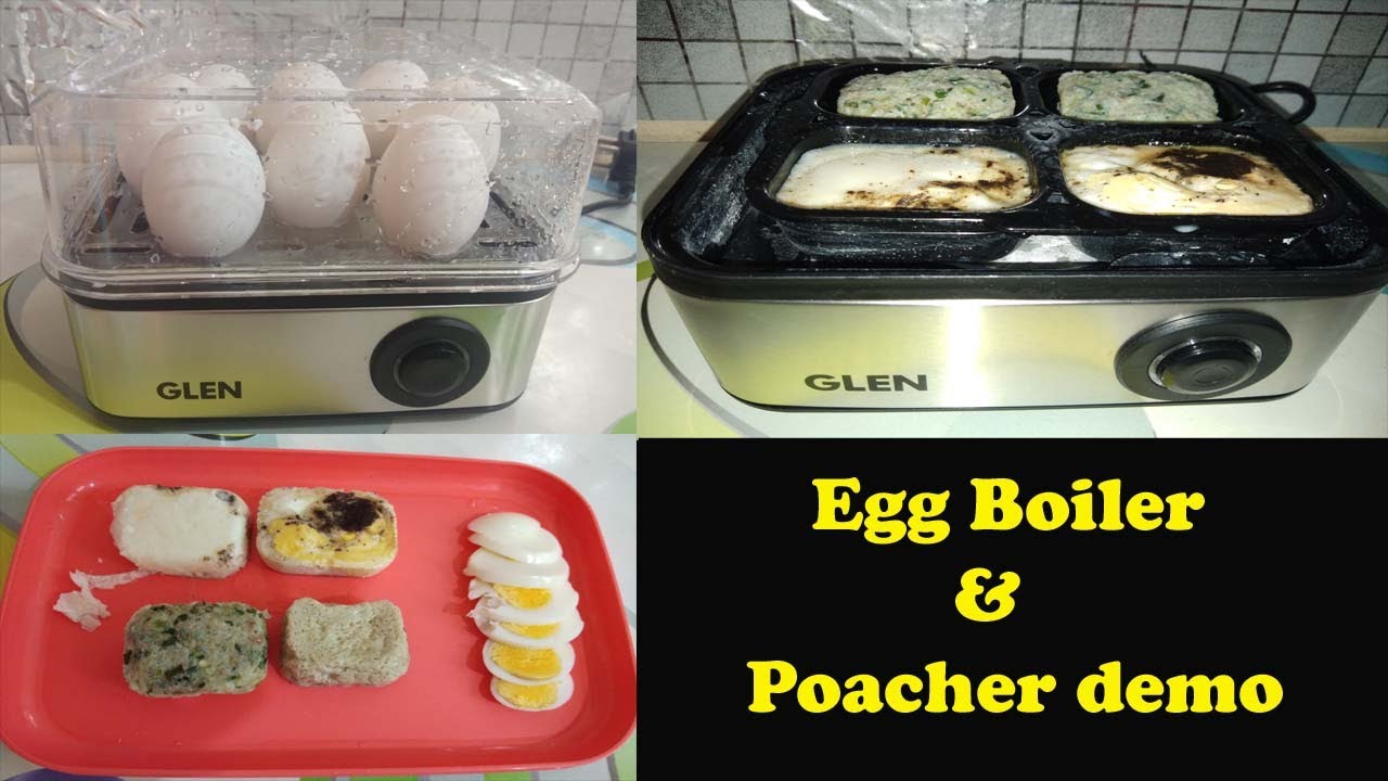 Egg Boiler & Poacher Demo / How to use Egg Boiler / Unboxing Glen Egg Boiler / తెలుగు Tv