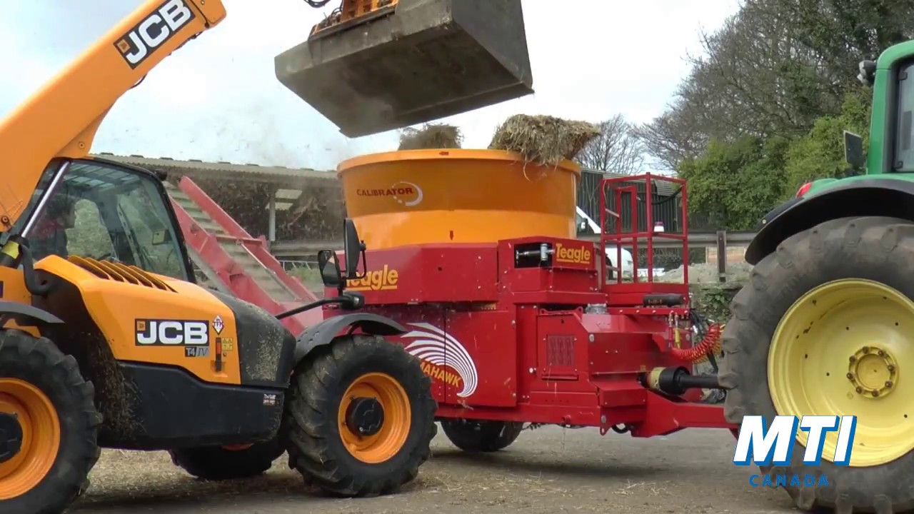 TEAGLE : TOMAHAWK C12 | Déchiqueteuse de paille Tomahawk C12 |Tomahawk C12 Calibrator Bale Processor