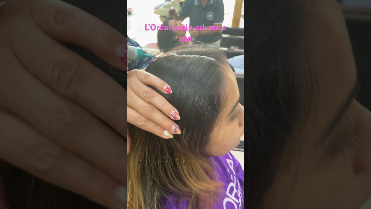 L&rsquo;Or&eacute;al scalp advanced spa for dandruff and hair fall @Sandymuahair  -9955591655