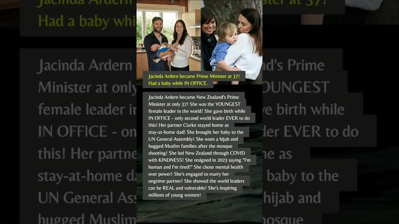 Jacinda Ardern Had a Baby as Prime Minister! 