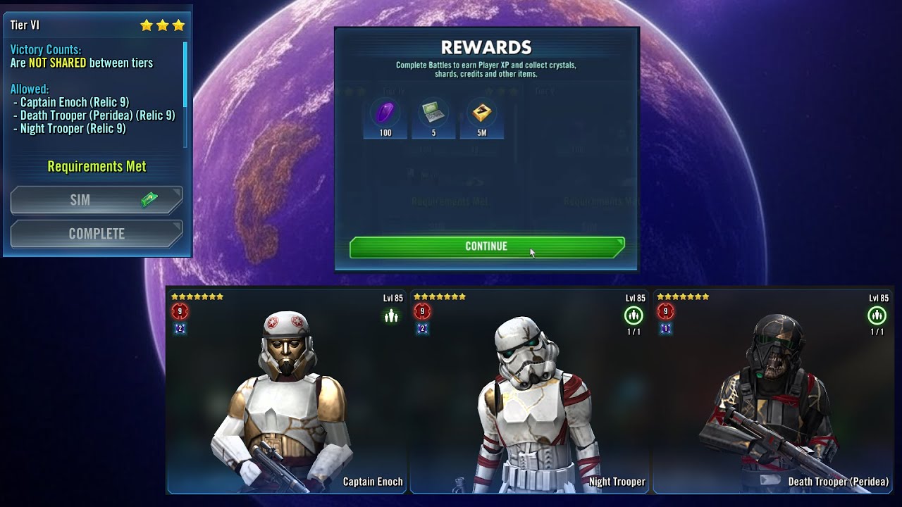 Peridea Patrol - Assault Battle - Tier VI