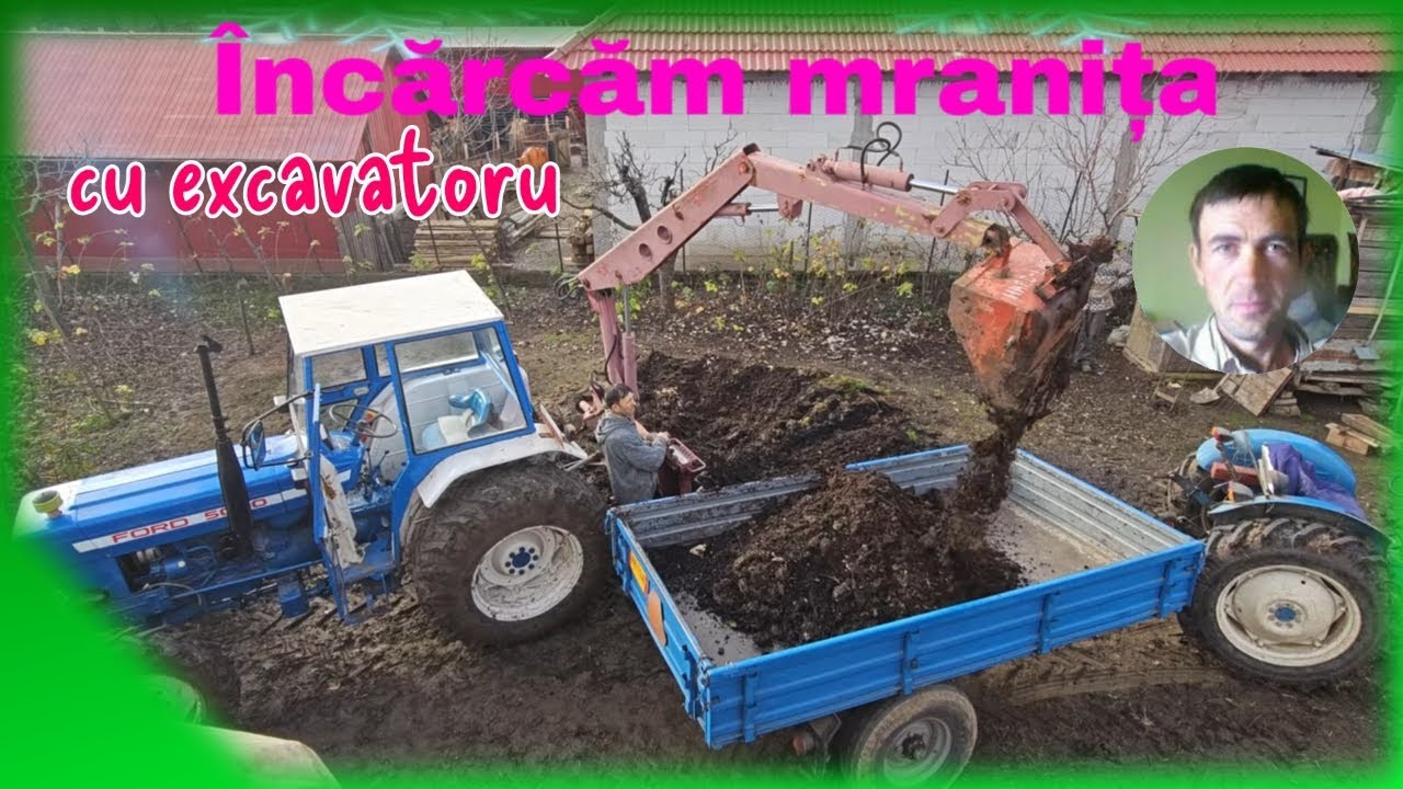 Încărcăm mranița cu excavatorul Goliath 450 