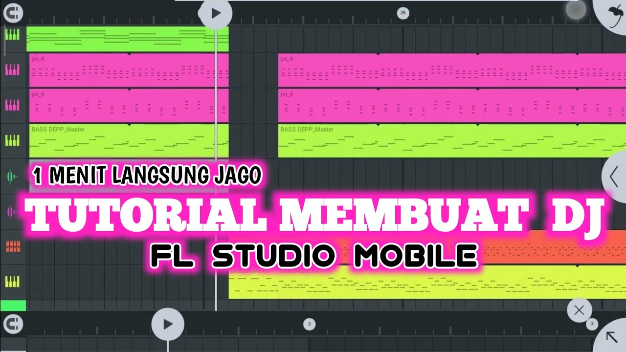 CARA BUAT DJ STYLE GEDRUK KANE VIRAL 2022, TUTORIAL EDIT DJ FL STUDIO MOBILE