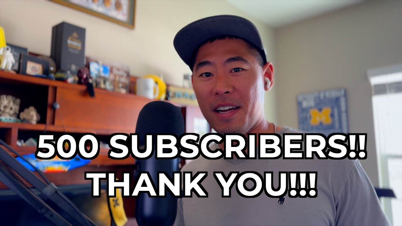500 Subscribers - Thank YOU!!