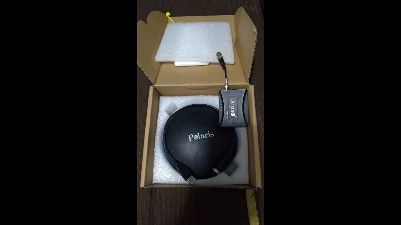 Teste de campo NTRIP com Polaris GNSS.
