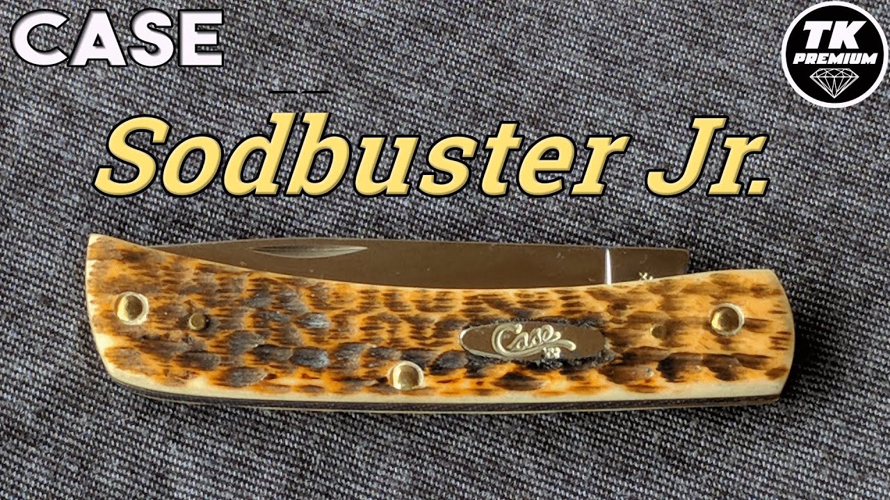 Карманный нож Case Sodbuster Jr. Amber Bone Peach Seed Jig 245 (6137 SS).