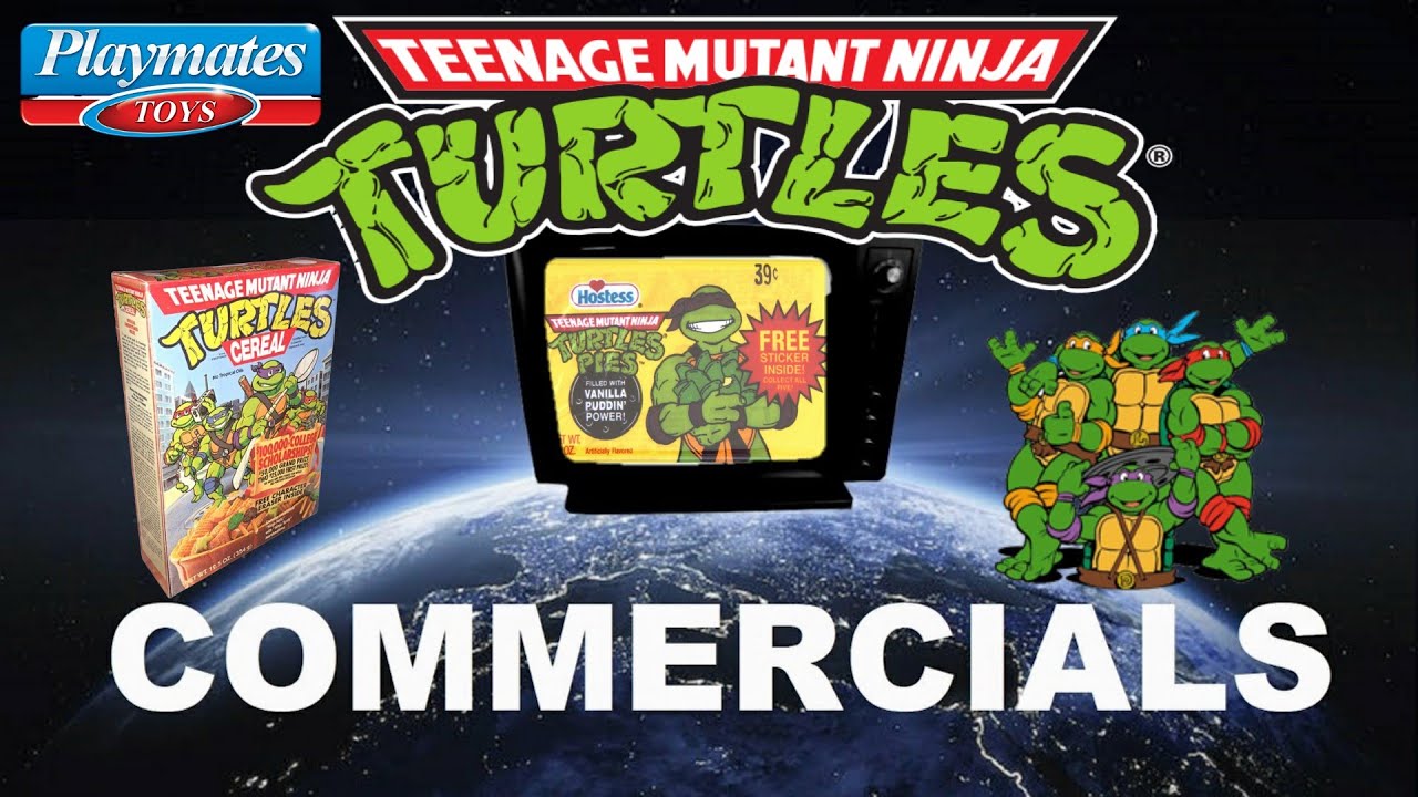 Teenage Mutant Ninja Turtles 80s/90s Commercials Tv Ads