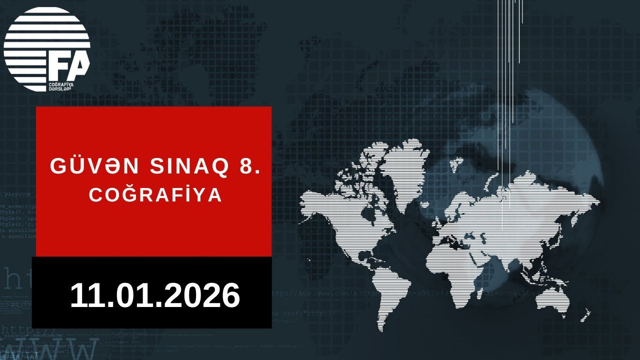 Güvən Sınaq 8 . Sinif 11.  2026