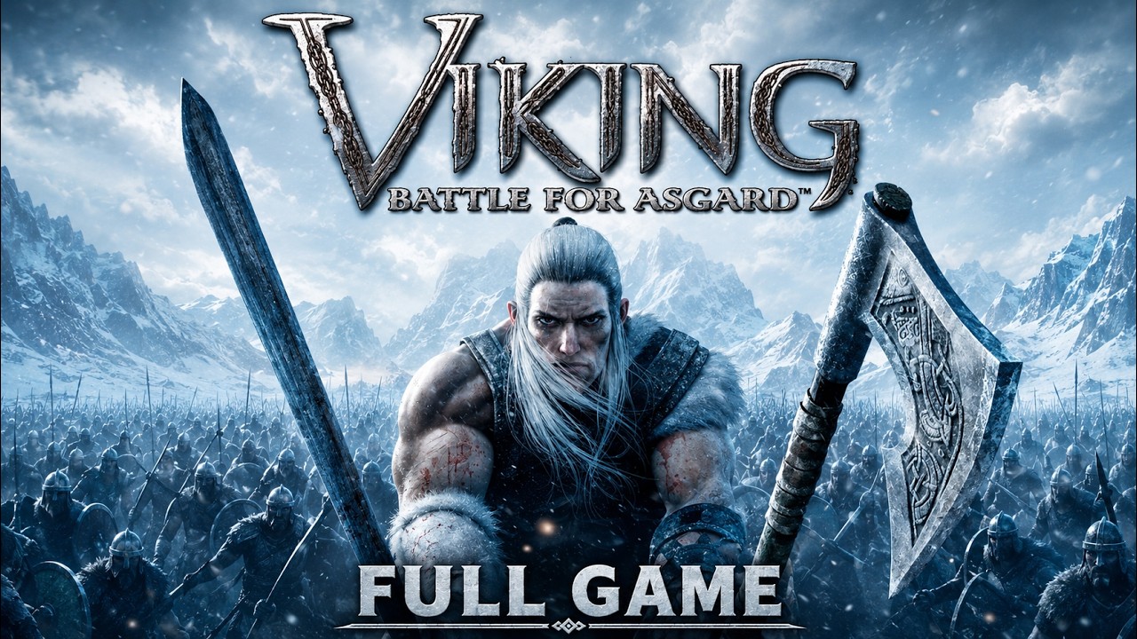 Viking Battle for Asgard -  Full Game Walkthrough Gameplay &  Ending Pc