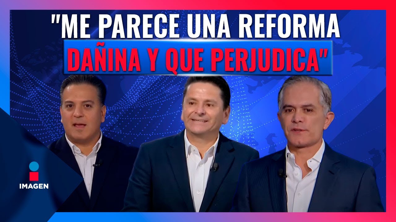 Reforma a la Ley de Amparo: Zepeda, Mancera y Ochoa hablan del tema | Noticias con Francisco Zea