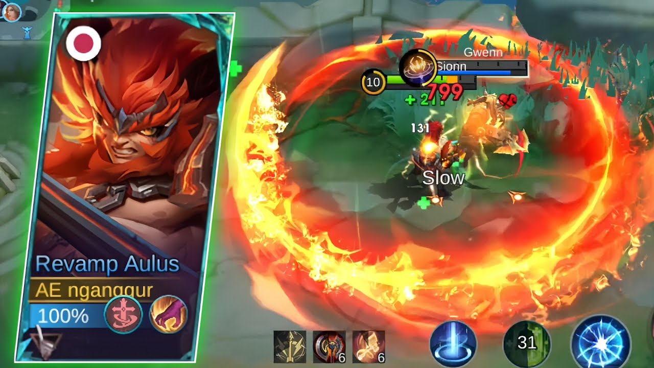 NEW REVAMP AULUS BROKEN FIGHTER XP LANE - MOBILE LEGENDS