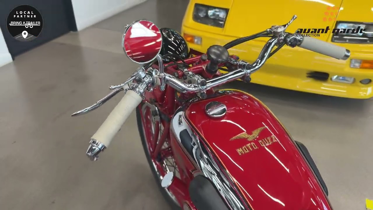 1938 Moto Guzzi GTV 500 Bitubo Walk Around