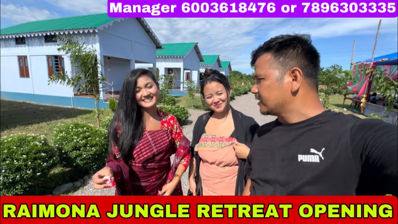 Raimona Jungle Retreat Resort Opening. Call Manager 📞 6003618476 or 7896303335