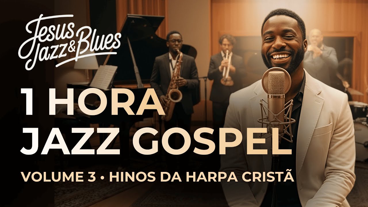 1 HORA de JAZZ GOSPEL   Hinos Clássicos da Harpa Cristã (Volume 3)