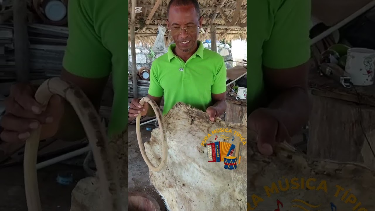 Documental de cómo se hace una tambora de merengue típico dominicano