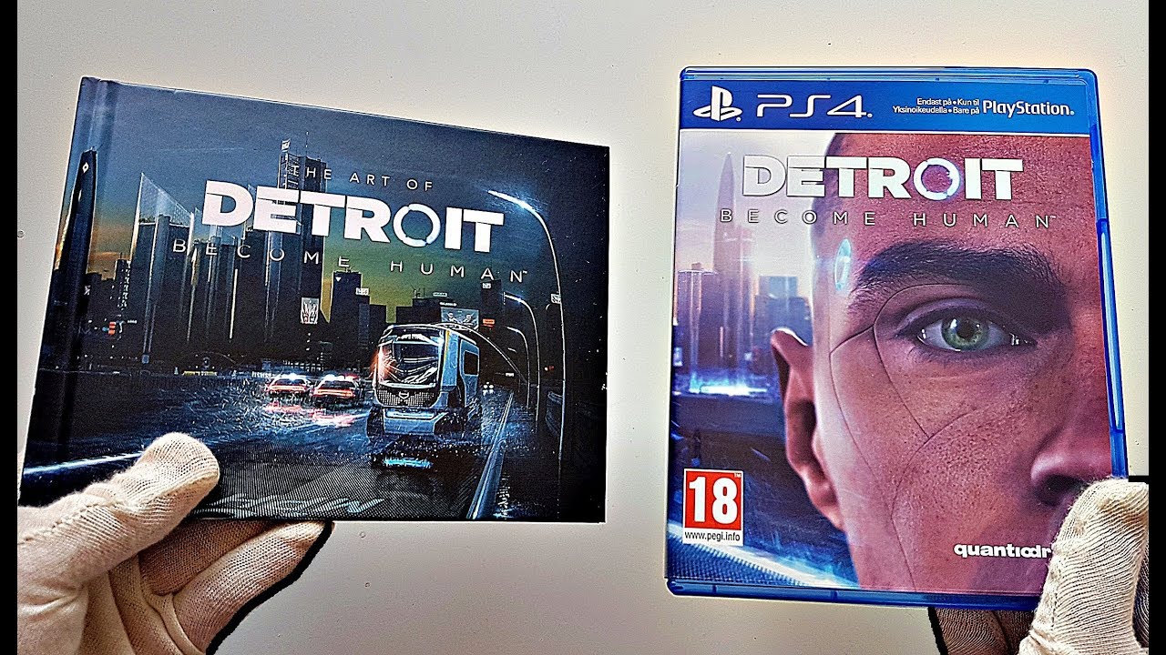 Detroit Become Human + Artbook Unboxing