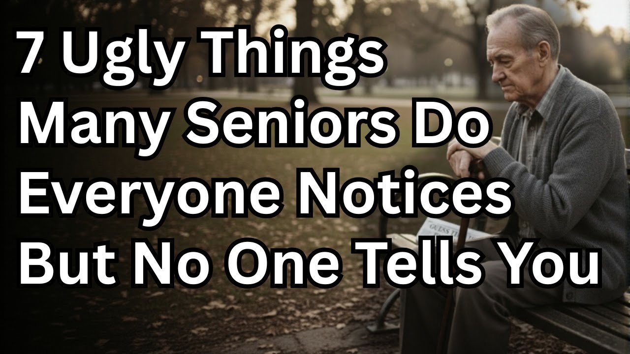 7 Things That Make You Look OLD and UNATTRACTIVE After 60 (Stop Doing This!)