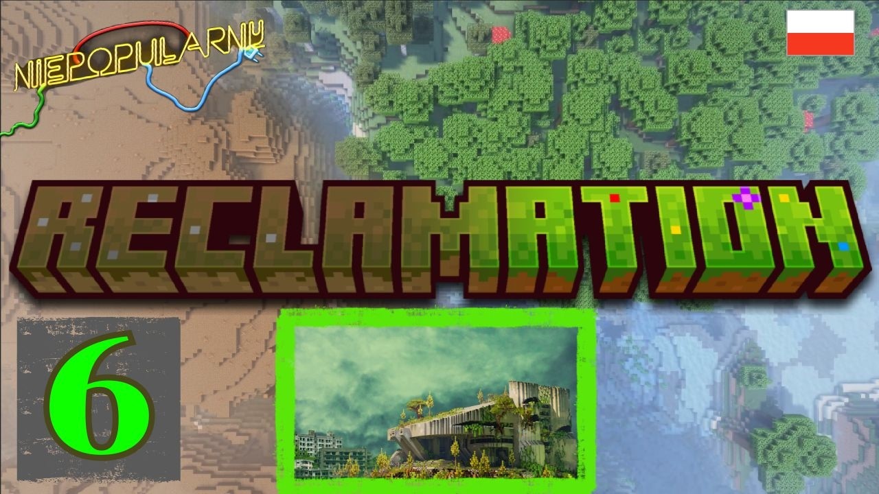 Pierwsze zwierzę prawie mnie złamało w Minecraft Reclaimation #6 PL